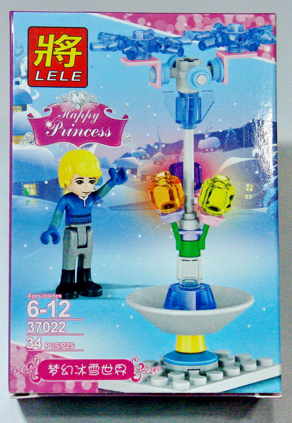 ของเล่นเด็กตัวต่อเจ้าหญิง_LELE37022 Happy Prince