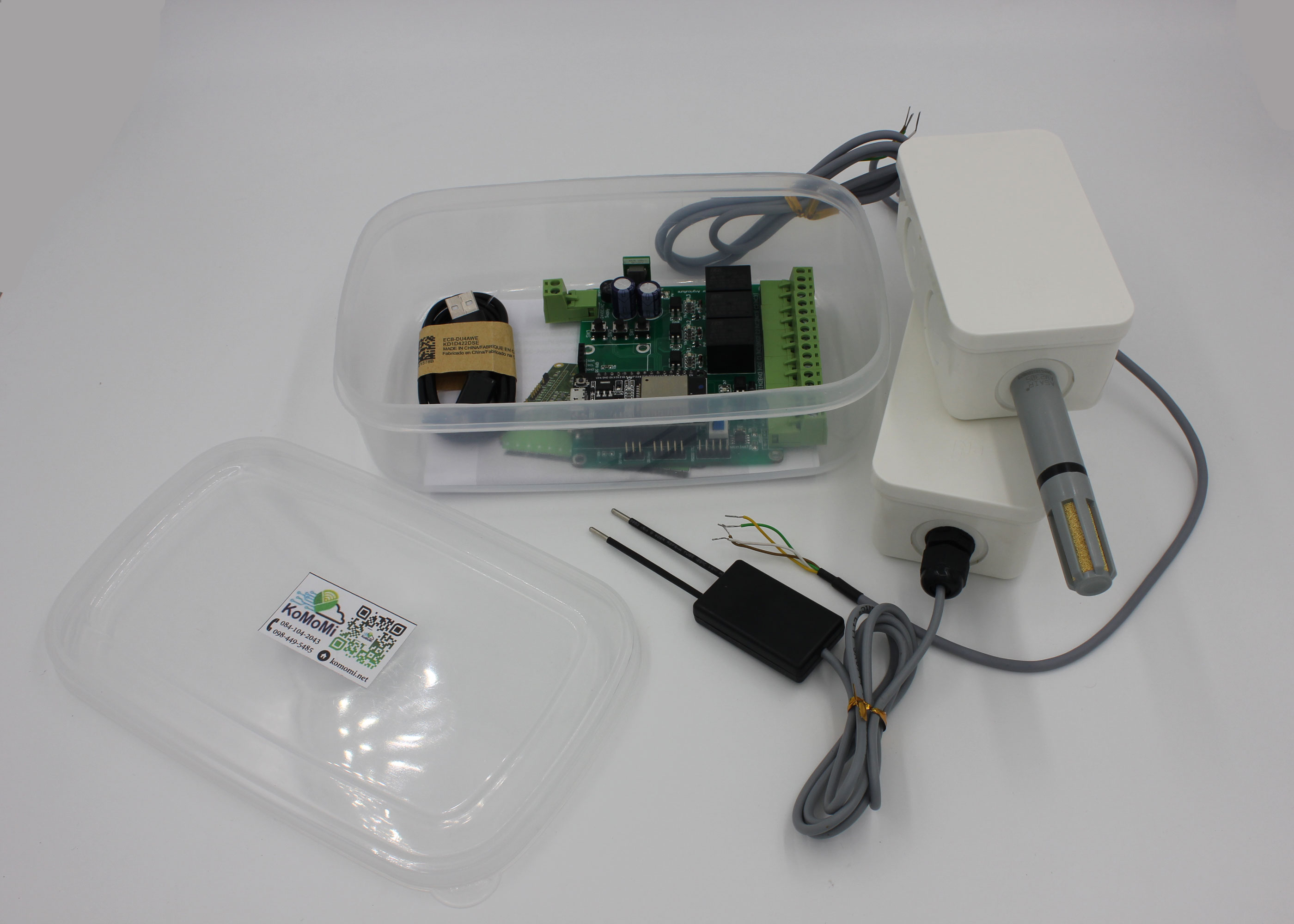 บอร์ด depaAg พร้อม Soil Moisture and Temp&Humi. Sensor RS-485 พร้อมอบรมการใช้งาน 1 วัน