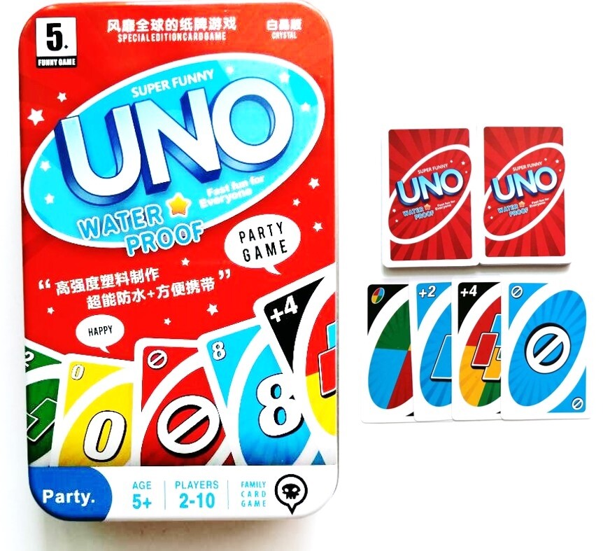 การ์ดอูโน่ หลายแบบ เล่นได้ 4-10คน พร้อมเล่น