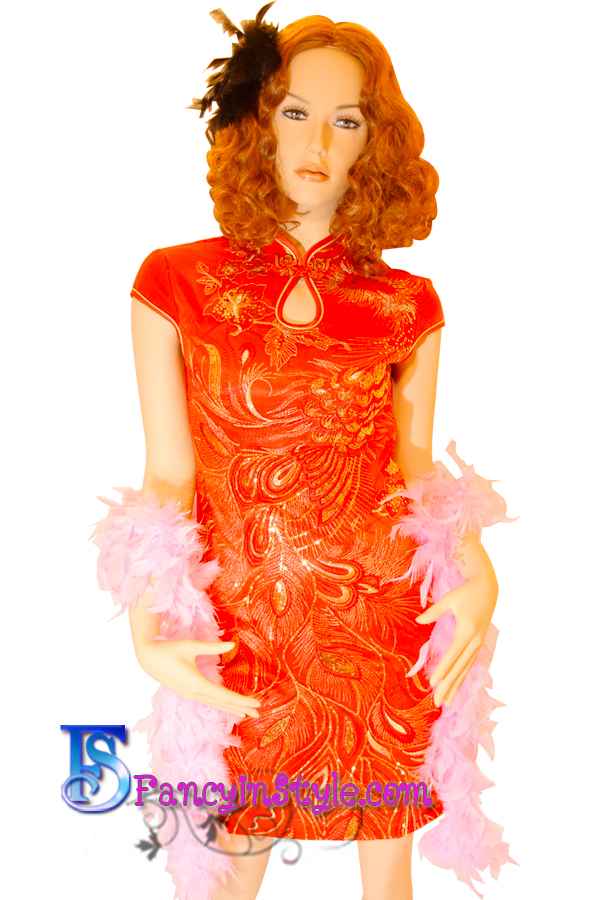 Fancy Feather Boa/ขนเฟอร์แฟนซีสีชมพู