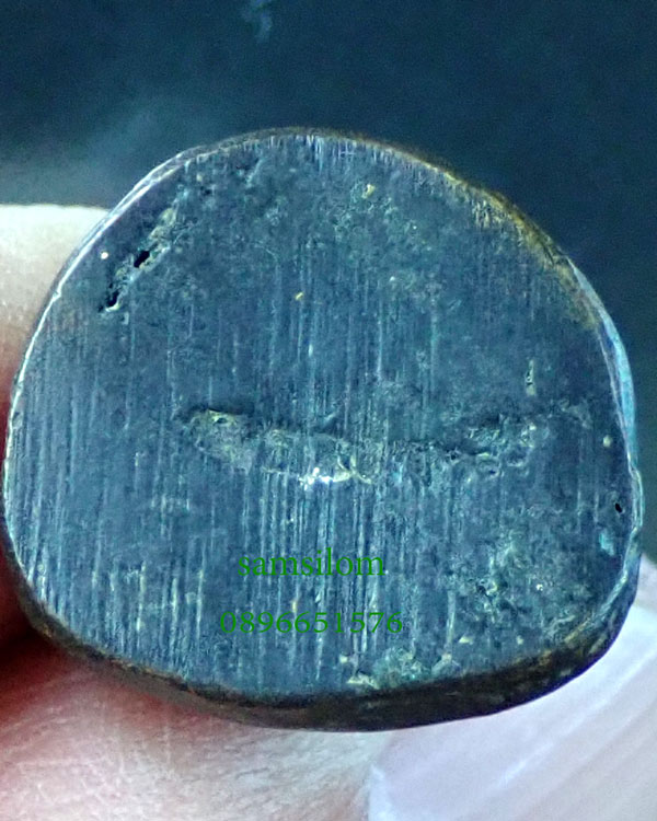 เจ้าคุณเฒ่า พระธรรมจารีย์ วัดขันเงิน ชุมพร รูปหล่อ รุ่นแรก 2504 ตอกโค๊ต ผิวหิ้ง