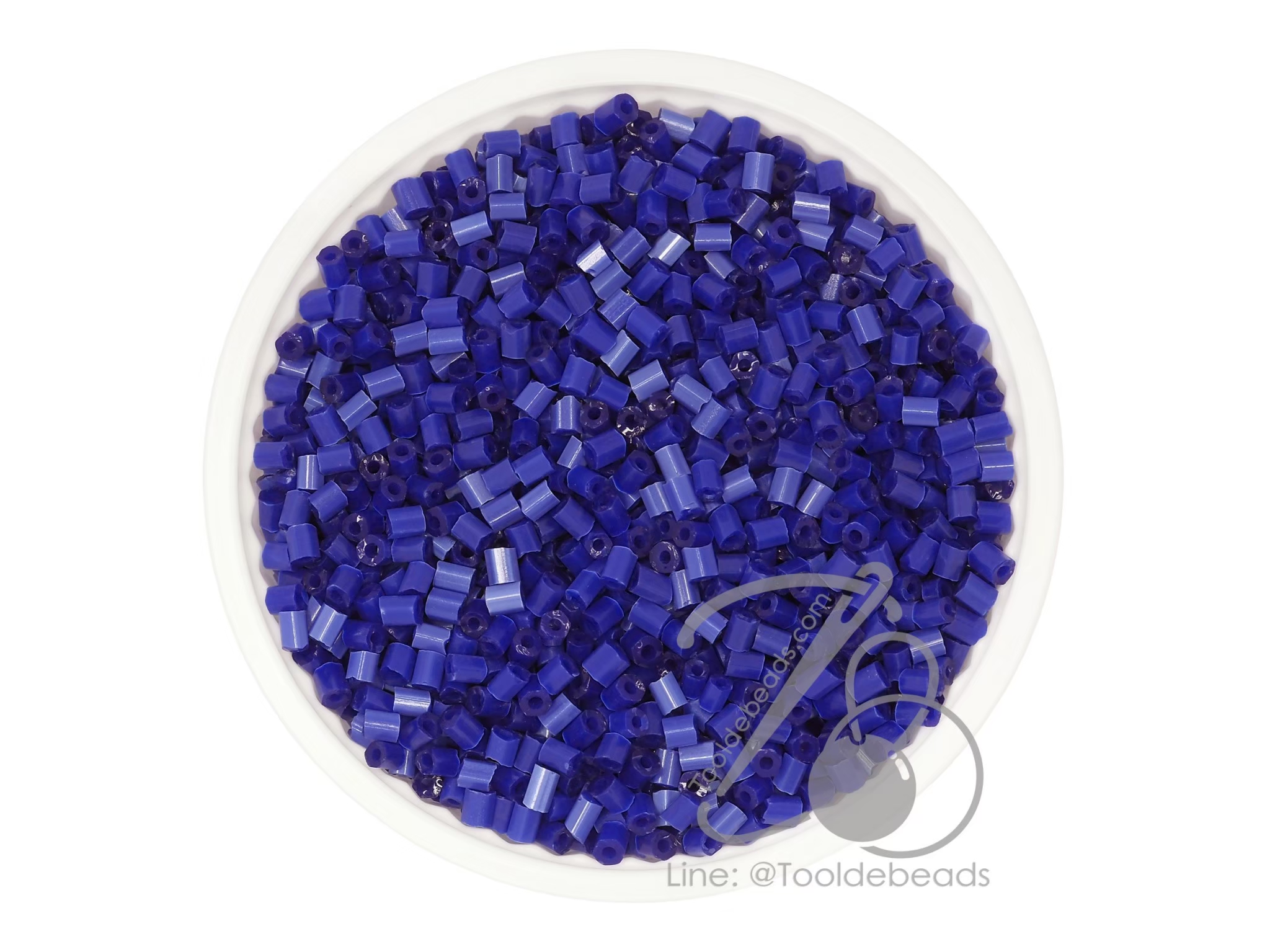 ปล้องสั้น โทนด้าน สีน้ำเงิน (15 กรัม) SKU-09268