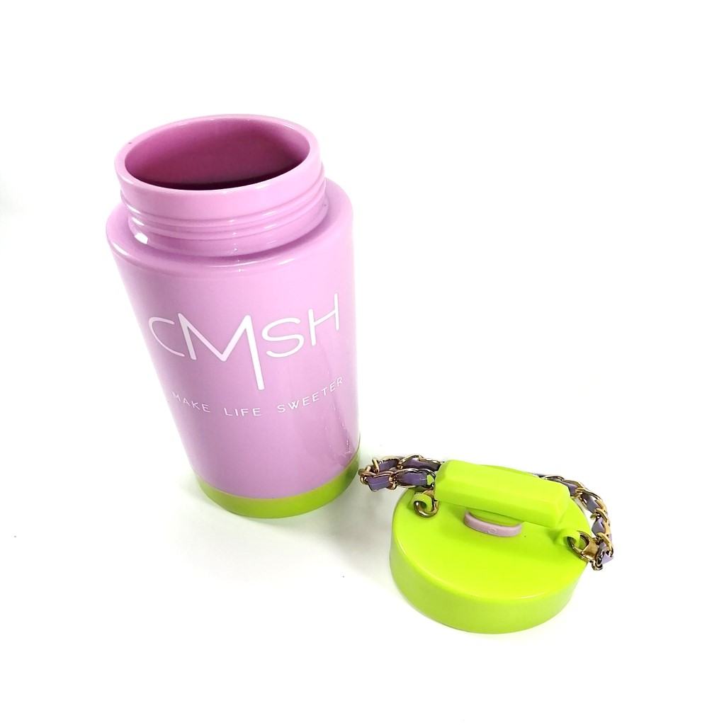 กระบอกน้ำพลาสติกพร้อมส่งมีสายคล้องเก็บความเย็น