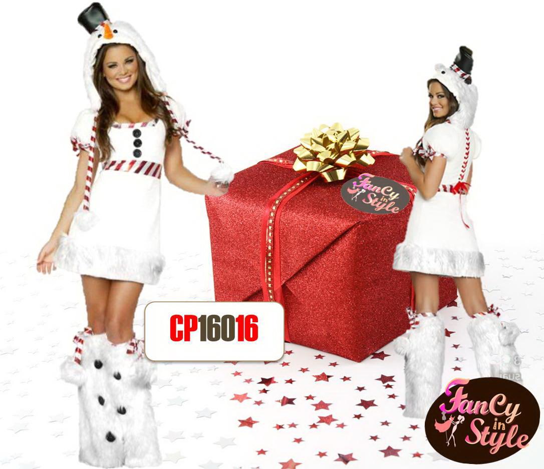 Cozy Snowman Christmas Costume/ชุดแฟนซีตุ๊กตาหิมะ