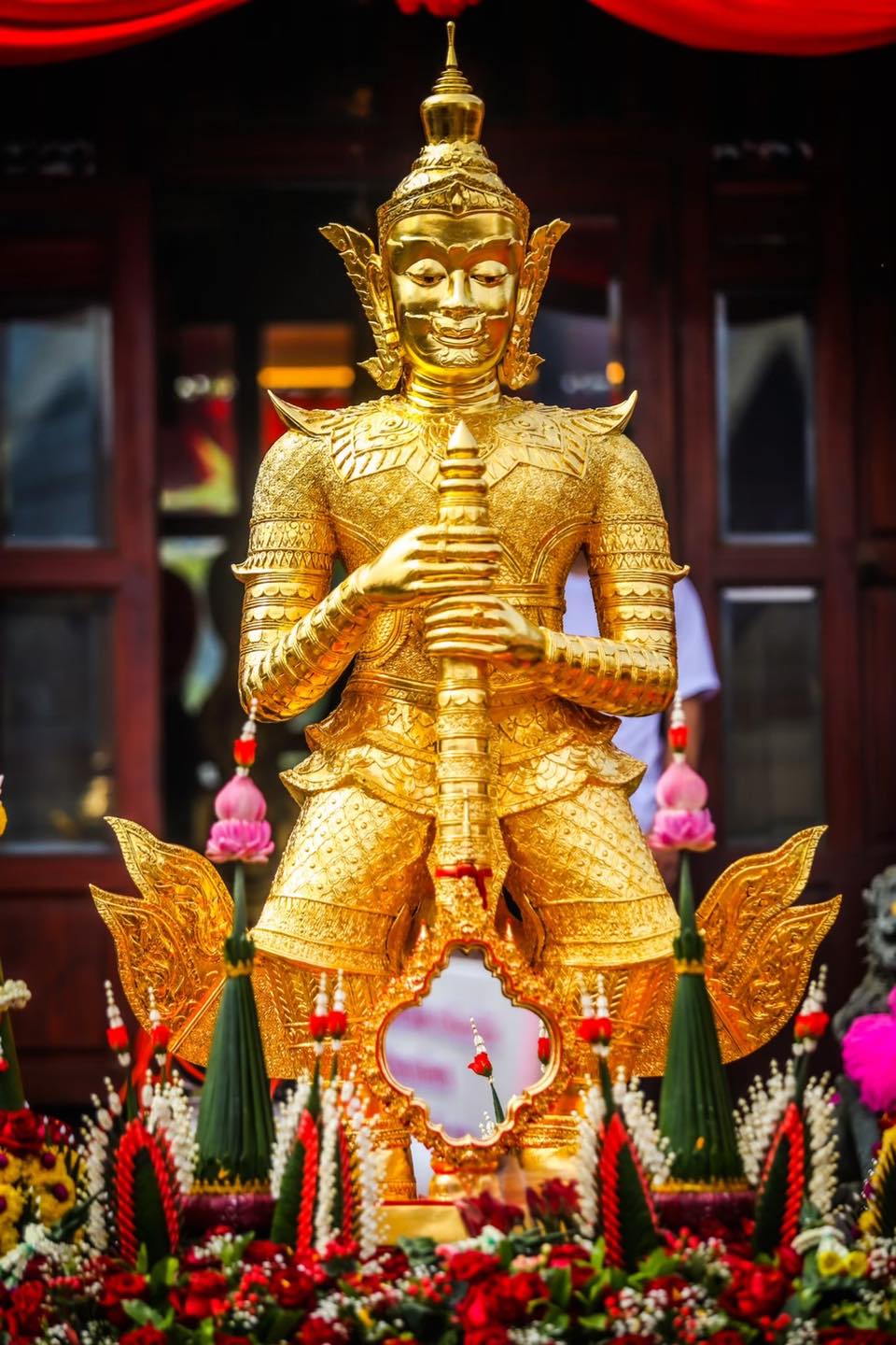 เหรียญท่านท้าวเวสสุวรรณหลวงพ่ออิฏฐ์ วัดจุฬามณีจ.สมุทรสงครามพิมพ์จำปีใหญ่ ปีพ.ศ.2545เนื้อทองแดง