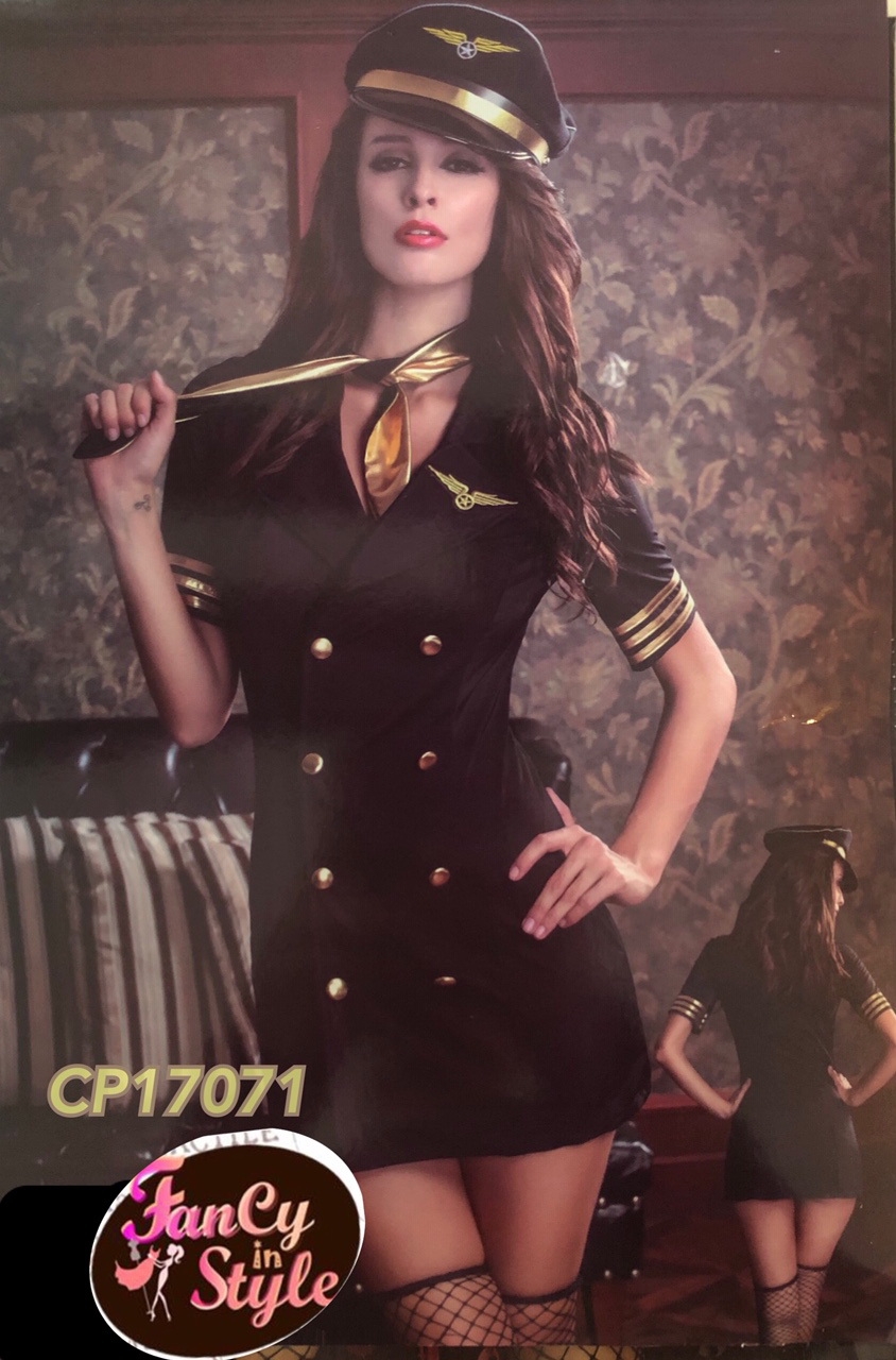 Uniform costume/Captain Costume for women/ชุดนักบินหญิง