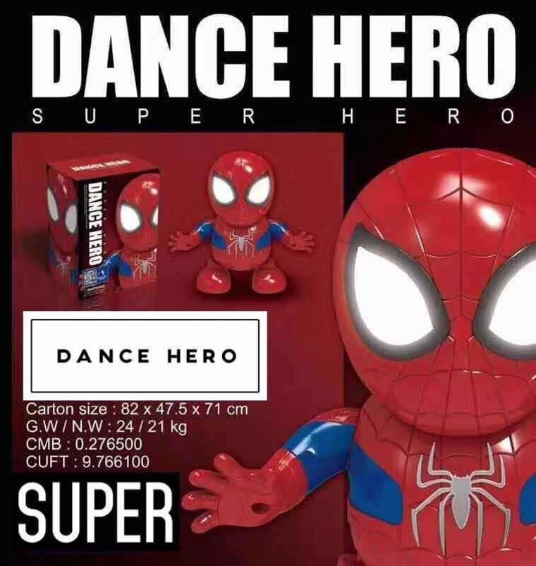 โรบอทฮีโร่ ตุ๊กตาเต้นได้พร้อมส่ง มีไฟ มีเสียงหลากหลายแบบ