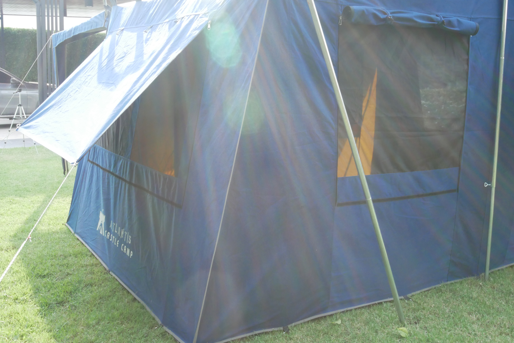 CASTLE CAMP ATLANTIS CANVAS Cabin Tent with Terrace