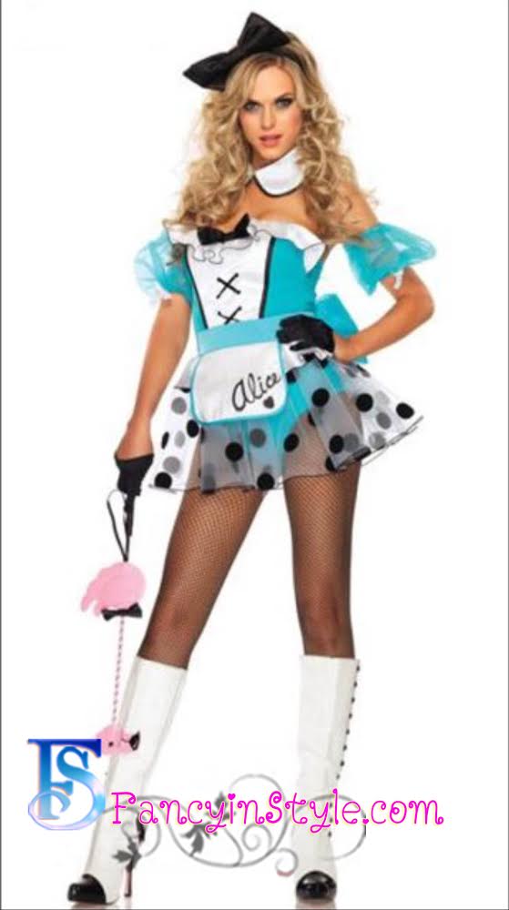 Uniform Costume/Alice in wonderland Costume/ชุดแฟนซีอลิซอินวันเดอร์แลนด์/ชุดเมด