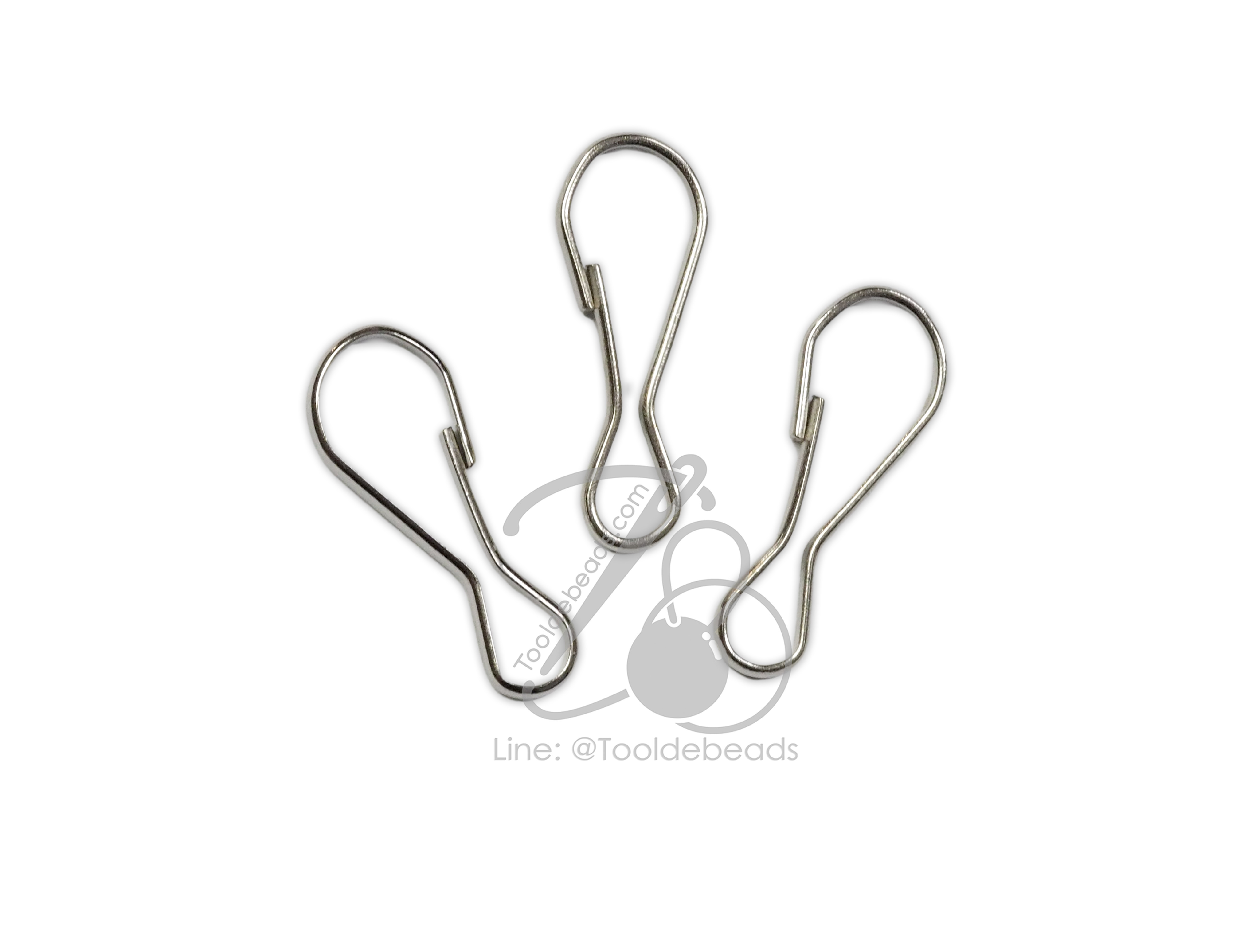 ตะขอเกี่ยว สีนิกเกิ้ล (10-30 ชิ้น) SKU-16865