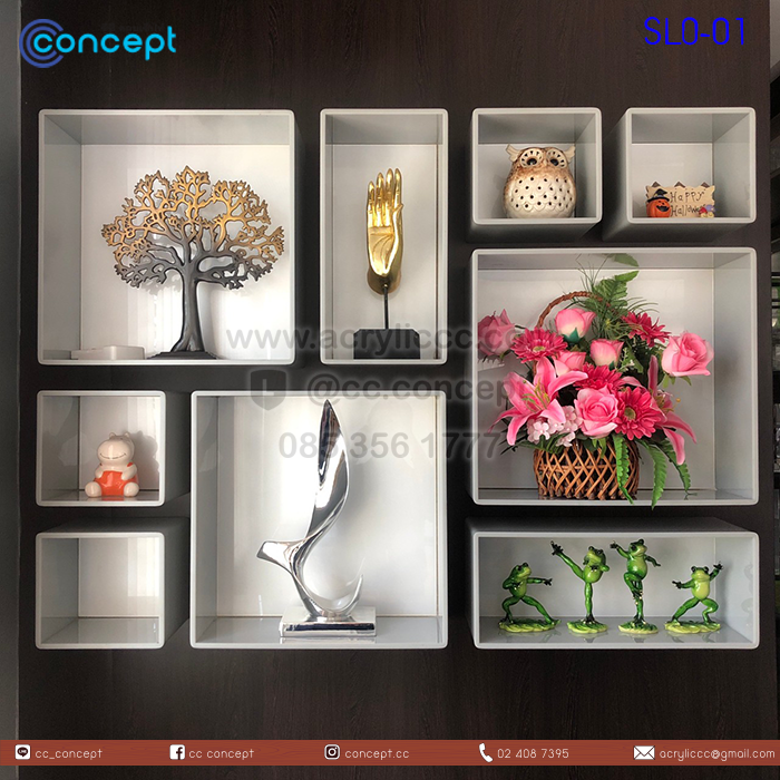 ช่องวางของอะคริลิค (SLO-01)