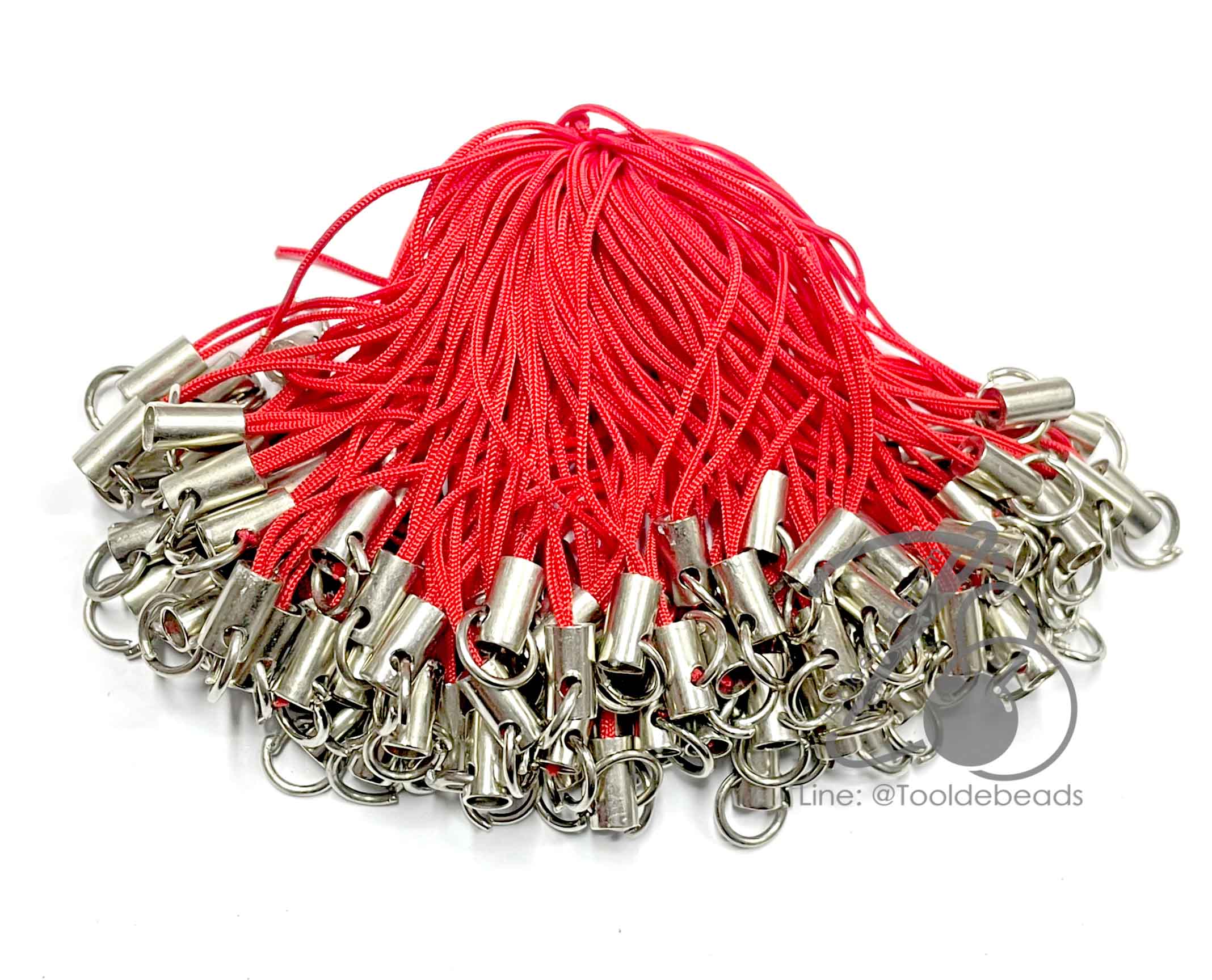 สายห้อยโทรศัพท์ ไม่มีก้ามปู (100 ชิ้น) SKU-07125