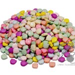 ลูกปัดอะคริลิค 8มม. ลายดอกทิวลิป คละสีหวาน (70 กรัม) SKU-14279