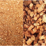 ขุยมะพร้าว และกาบมะพร้าวสับ