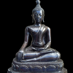 หลวงพ่อแสนทอง วัดมณีบรรพตวรวิหาร (วัดเขาแก้ว) อ.เมือง จ.ตาก ... รูปหล่อหน้าตัก 5 นิ้ว