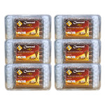 Arab Charcoal Burner ถ่าน ถ่านเผา ถ่านไม้ ถ่านพิเศษ ชาโคล สำหรับจุดไฟเผา ไม้กฤษณา ไม้จันทน์ กำยาน มดยอบ ยางไม้หอมทุกชนิด ทำจากธรรมชาติ 100% ไร้กลิ่น ไร้ควัน ไม่มีประกายไฟ ปลอดภัย ไร้สารเคมี จุดนานถึง 4-5 ชม ต่อชิ้น - 6 กล่อง