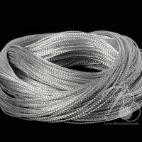 เชือกดิ้น สีเงิน (100 หลา)