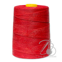 เชือกเทียน เบอร์2 สีแดงสด (500 หลา)