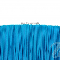 ยางยืด เส้นกลม 2มม. สีฟ้า (144 หลา)