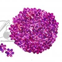 เลื่อมดอกไม้ดิสโก้ 15มม. สีบานเย็น (500 กรัม)