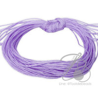 ไหมญี่ปุ่น 0.5มม. สีม่วงพาสเทล (10 หลา)