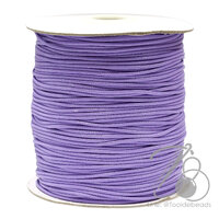 เชือกคอตตอน 1.5มม. เนื้อเงา สีม่วง (200 หลา)