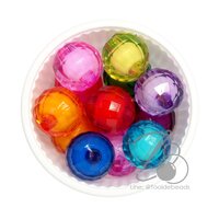 ลูกปัดสาคู 16มม. คละสี (500 กรัม)