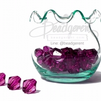 คริสตัลพลาสติก 10มม. สีม่วง (500 กรัม)
