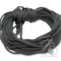 เชือกร่ม (Paracord) 1.8มม. สีเทาเข้ม (10 หลา)