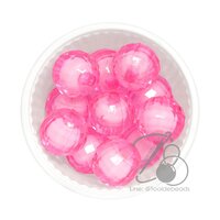 ลูกปัดสาคู 16มม. สีชมพูอ่อน (500 กรัม)