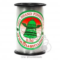 เอ็นตราระฆัง เบอร์0.50 สีใส (500 เมตร)