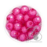 ลูกปัดสาคู 12มม. สีบานเย็น (500 กรัม)