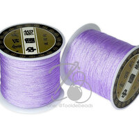 ไหมญี่ปุ่น 0.5มม. สีม่วงพาสเทล (100 หลา)