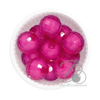 ลูกปัดสาคู 16มม. สีบานเย็น (500 กรัม)