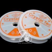 เอ็นยืด เส้นกลม 0.5 ตรา Crystal Tec (1 ม้วน)