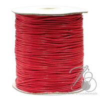 เชือกคอตตอน 1.5มม. เนื้อเงา สีแดง (200 หลา)