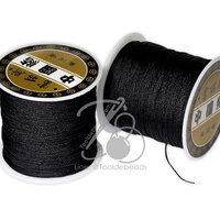 ไหมญี่ปุ่น 0.5มม. สีดำ (100 หลา)