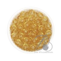ลูกปัดกิโล ตราจระเข้ 8มม. สีใส สีครีม (1 กิโลกรัม)