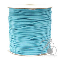 เชือกคอตตอน 1.5มม. เนื้อเงา สีฟ้า (200 หลา)
