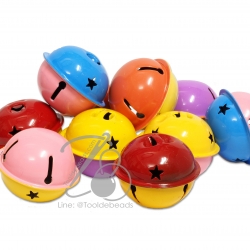 กระพรวน 32*40มม. สีสด (1 ชิ้น) SKU-07765