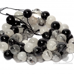 หิน แก้วขนเหล็ก 10มม. (39 เม็ด) SKU-01458