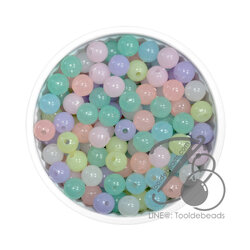 ลูกปัดกิโล ตราจระเข้ 6มม. สีหวานใหม่ (1 กิโลกรัม) SKU-13991