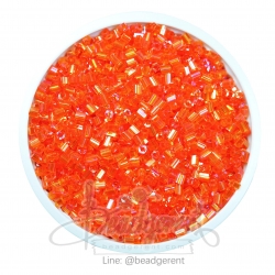 ปล้องสั้น โทนรุ้ง สีส้มเข้ม (15 กรัม) SKU-03425