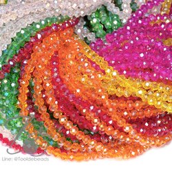 คริสตัลโมดาห์ 6มม. ทรงซาลาเปา (85 เม็ด) SKU-12051