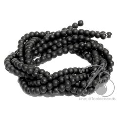 หิน นิลด้าน (onyxl) 4มม. (101 เม็ด) SKU-09312