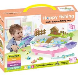 ของเล่นเด็กพร้อมส่งชุดอุปกรณ์ตกปลา DIY ใส่แบตเตอรี่