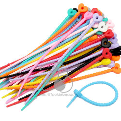 พวงกุญแจ ซิลิโคน 21ซม. หัวใจ (6 ชิ้น) SKU-17454