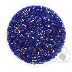 ปล้องสั้น โทนรุ้ง สีน้ำเงิน (15 กรัม) SKU-03411