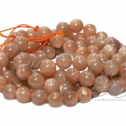 หิน sun stone 8มม. (47 เม็ด) SKU-01310