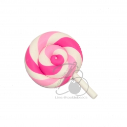 ดินปั้น 11 30*45มม. ลายลูกอมเรนโบว์ (1 ชิ้น) SKU-06504